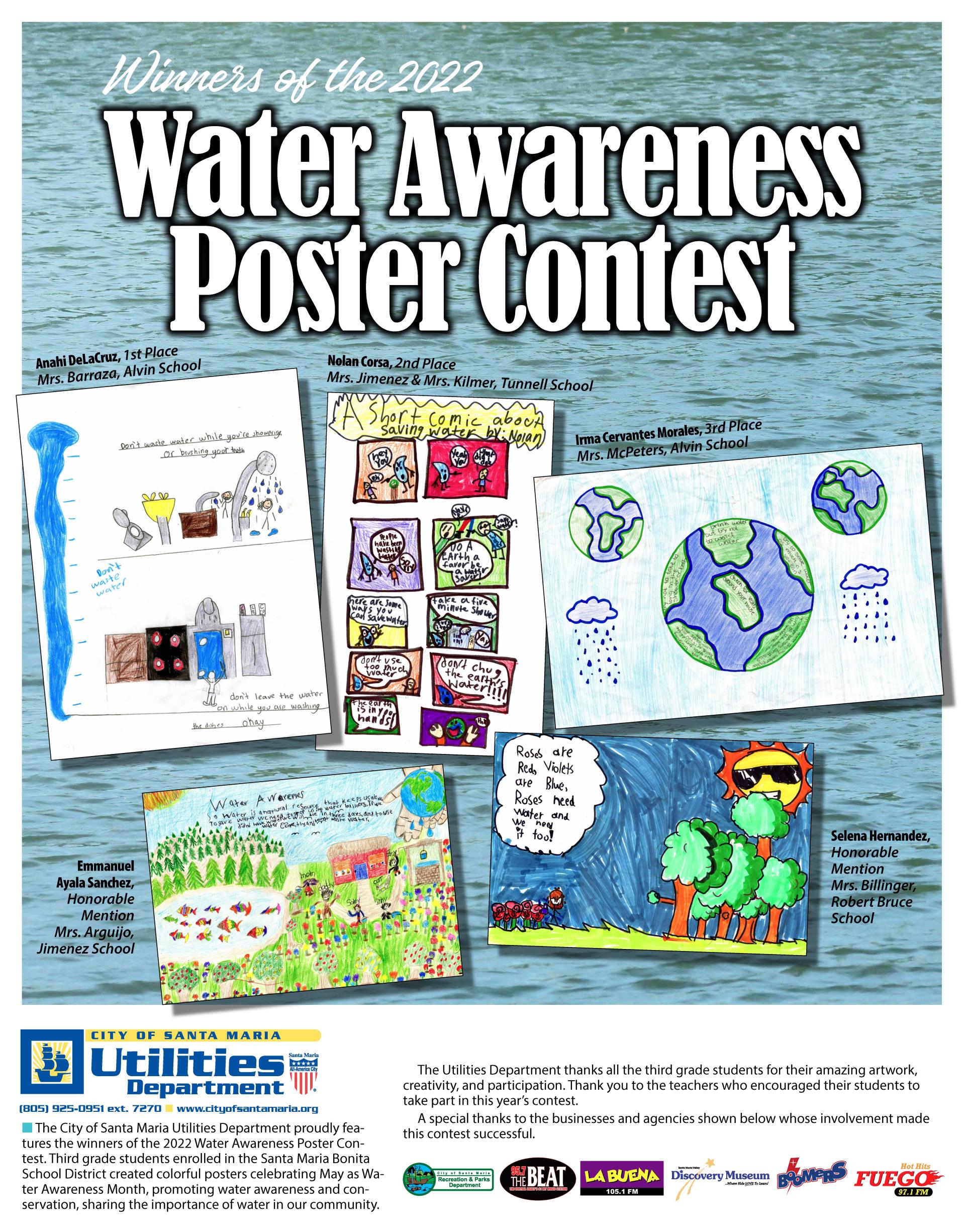 Water Awareness Poster Winners 2022